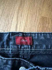 Vorschaubild 4 von Kinder Jeans Regular Fit Blau Uni Baumwolle Gr. 170 L31