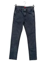 Vorschaubild 1 von Kinder Jeans Regular Fit Blau Uni Baumwolle Gr. 170 L31