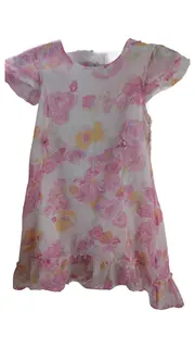 Vorschaubild 1 von BOB DER BÄR Mädchen Freizeitkleid Gr. 98 Rosa Blumenmuster Feminin