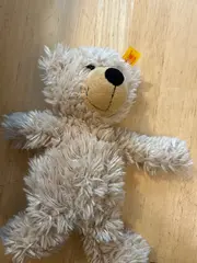 Vorschaubild 4 von Teddybär Kuscheltier Klassisch Beige 23 cm Knopf im Ohr