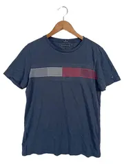 Vorschaubild 1 von Kinder T-Shirt Gr. 176 Blau Gestreift Logo-Print Casual
