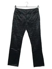 Vorschaubild 1 von Damen Anzughose Samt Schwarz Gr. M Elegant Business Hose