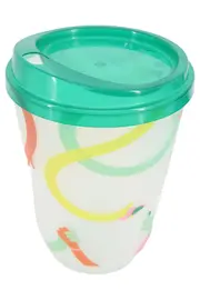 Vorschaubild 2 von To Go Becher Mehrfarbig Kunststoff Kaffeebecher Logo Motiv