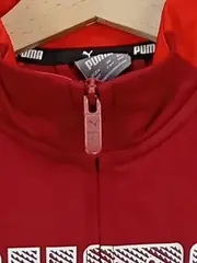 Vorschaubild 5 von Trainingsjacke Kinder Gr. 128 Rot Sportlich