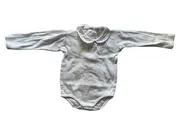 Vorschaubild 1 von Baby Body Langarm Weiß Gr. 74 (12M) Baumwolle