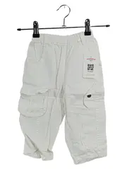 Vorschaubild 1 von Kinder Cargo Shorts Weiß Gr. 80 Baumwolle