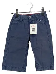 Vorschaubild 1 von Karierte Stoffhose Kinder Gr. 122 Blau Freizeit Baumwolle