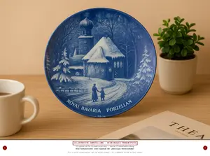 ROYAL BAVARIA PORZELLAN Wandteller