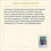 Vorschaubild 5 von Escape Game Das verfluchte Schloss Rätselspiel Kinder Spiel
