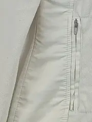Vorschaubild 5 von TCM Damen Fleecejacke Gr. 38 M Weiß Outdoor Langarm Polyester Reißverschluss