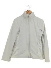 Vorschaubild 1 von TCM Damen Fleecejacke Gr. 38 M Weiß Outdoor Langarm Polyester Reißverschluss