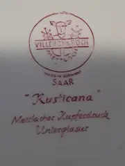 Vorschaubild 3 von Rusticana Wandteller Porzellan Rot 25cm