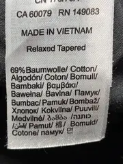 Vorschaubild 4 von Damen Jeans W28 Schwarz Tapered Fit Distressed Casual