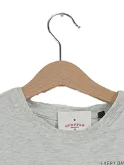 Vorschaubild 5 von T-Shirt Kinder Gr. 140 Grau Casual mit Schriftzug