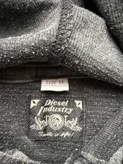 Vorschaubild 3 von Herren Henley Hoodie Kapuzenpullover Grau Meliert Gr. XL