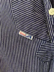 Vorschaubild 3 von Kinder Freizeithemd Blau Gestreift Gr. 164 Casual