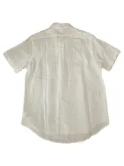 Vorschaubild 2 von Herren Freizeithemd Kurzarm Baumwolle Weiß Gr. 48/M