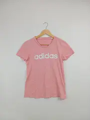 Vorschaubild 2 von Damen T-Shirt Gr. 36/S Rosa Sportlich Baumwolle Shirt