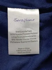 Vorschaubild 4 von Cocktailkleid Damen 34/XS Blau Elegant Punkte Festlich
