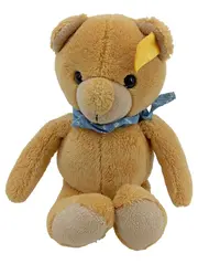 Vorschaubild 1 von Teddybär Kuscheltier Braun 22 cm Plüschtier Knopf im Ohr