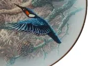 Vorschaubild 3 von Eisvögel Sammelteller Juwelen der Vogelwelt Porzellan 20cm