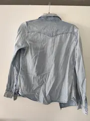 Vorschaubild 2 von Damen Jeansjacke Blau Gr. 36/S Casual Baumwolle