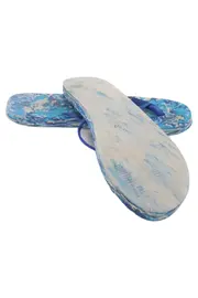 Vorschaubild 3 von Zehentrenner Damen Blau Camouflage Muster Gr. 38 Flip Flops