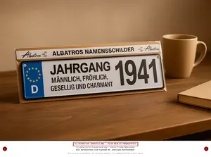 ALBATROS Blechschild