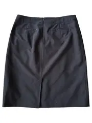 Vorschaubild 2 von Damen Bleistiftrock Gr. 38 Schwarz Business Midirock