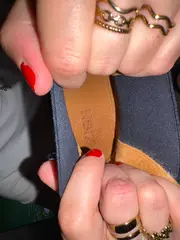 Vorschaubild 5 von Herren Chelsea Boots Stiefelette Gr. 40 Blau Wildleder Casual