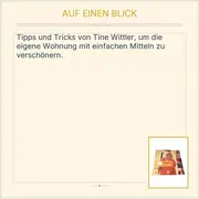 Vorschaubild 2 von Tine Wittler Einsatz in 4 Wänden Ratgeber Wohnen Taschenbuch Deutsch Vgs