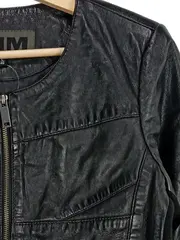 Vorschaubild 3 von Damen Lederjacke Gr. 40/L Schwarz Modern