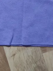 Vorschaubild 3 von Damen Freizeitkleid Lila Strickmuster Minikleid Gr. M