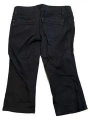 Vorschaubild 2 von Damen Cordhose W31 Gr 40 L Schwarz Capri 3/4 Hose Five Pocket