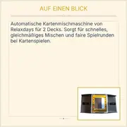 Vorschaubild 5 von Automatischer Kartenmischer Kartenmischmaschine Card Shuffler