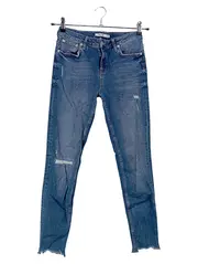 Vorschaubild 1 von Destroyed Jeans Damen W29/38/M Blau Casual Streetwear