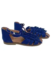 Vorschaubild 1 von Baby Sandalen Kinder Gr. 24 Blau Fransen Casual