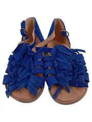 Vorschaubild 2 von Baby Sandalen Kinder Gr. 24 Blau Fransen Casual
