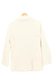 Vorschaubild 2 von Damen Blazer Gr. 40/L Weiß Business Elegant Jacke Baumwolle