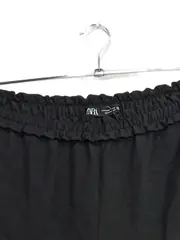 Vorschaubild 3 von Stoffhose Damen Schwarz Gr. 36 S Elastikbund Casual