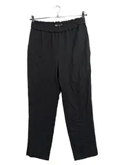 Vorschaubild 1 von Stoffhose Damen Schwarz Gr. 36 S Elastikbund Casual
