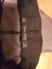 Vorschaubild 3 von Damen Stoffhose Gr. S 36 Grau Kariert Klassisch