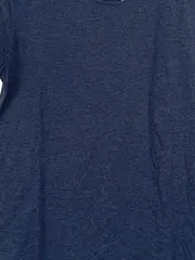 Vorschaubild 3 von Herren Basic T-Shirt Gr. 48/M Blau Slim Fit