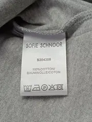 Vorschaubild 3 von Damen T-Shirt XS Grau Schriftzug Streetwear Casual