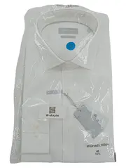 Vorschaubild 1 von Herren Business Hemd Slim Fit Weiß Gr. 40/M Baumwolle