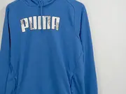 Vorschaubild 3 von Herren Kapuzenpullover Hoodie Gr. 48;M Blau Sportlich Logo-Print