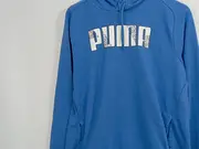 Vorschaubild 4 von Herren Kapuzenpullover Hoodie Gr. 48;M Blau Sportlich Logo-Print