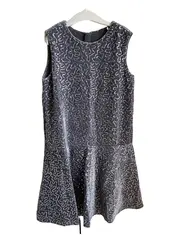 Vorschaubild 1 von Mädchen Kleid Festlich Pailletten Grau Gr. 134