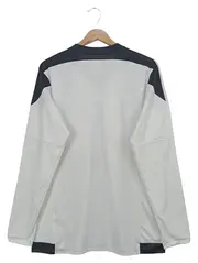 Vorschaubild 2 von Herren Fußball Trikot Langarm Gr. 50/L Schwarz Gestreift Climacool