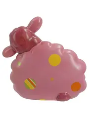 Vorschaubild 2 von Dekofigur Schaf Rosa 10cm Keramik Farbenfroh Charmant